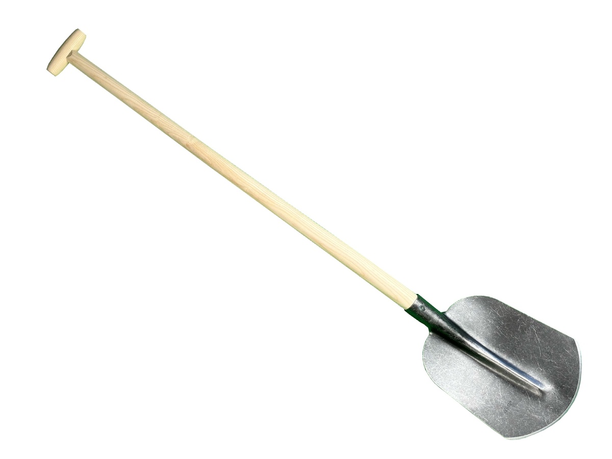 Holland scoop shovel large with 100cm T-handle